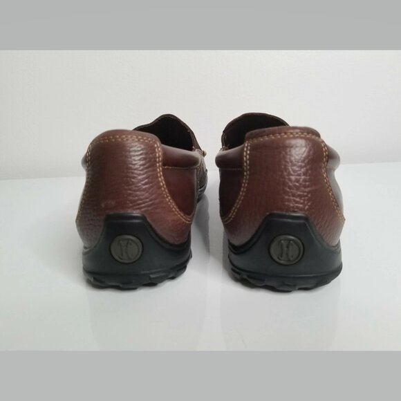 Cole Haan Mens Shoes Loafer 8 M Tucker Venetian Slip on Brown Leather C04059